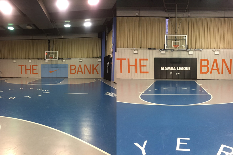 Koby Bryant MAMBA League Project - Before and After Space